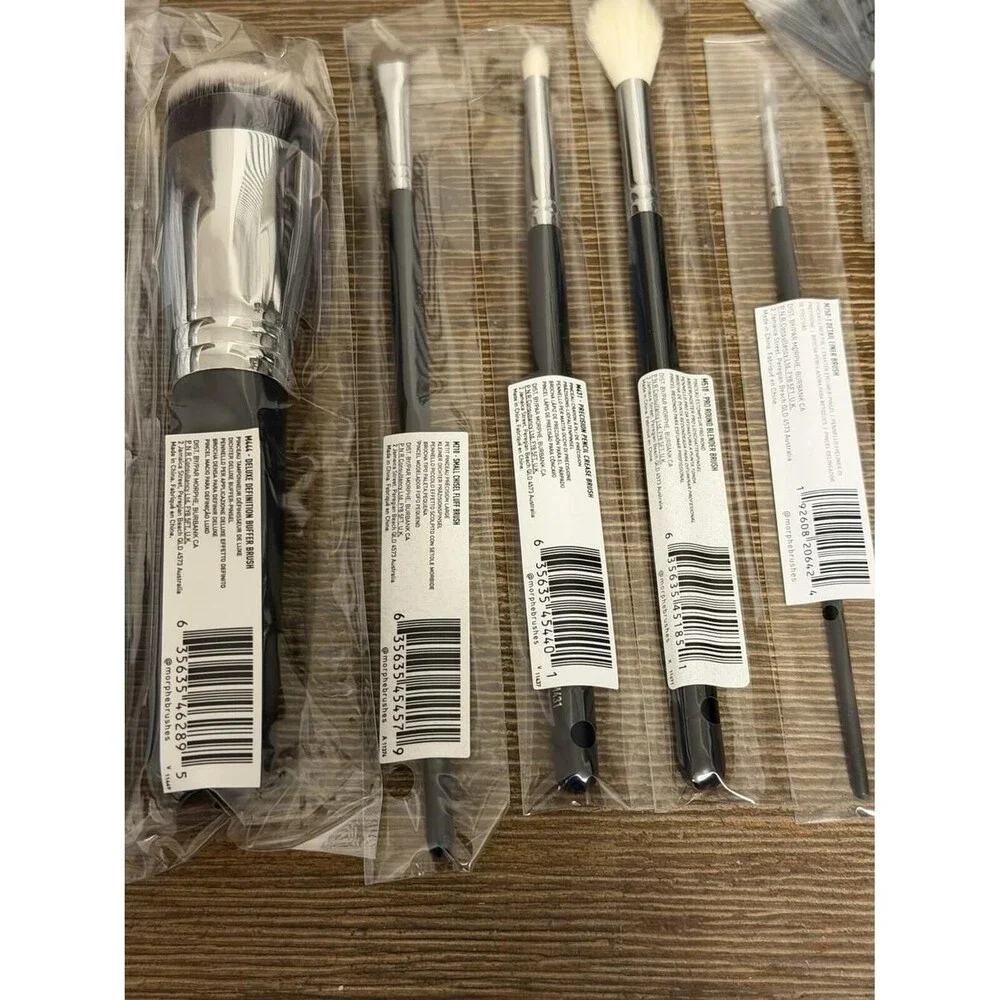 Morphe Face and Eye Makeup Brush Bundle Of 10